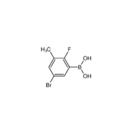 CAS:957120-61-5|5-Bromo-2-fluoro-3-methylphenylboronic asid